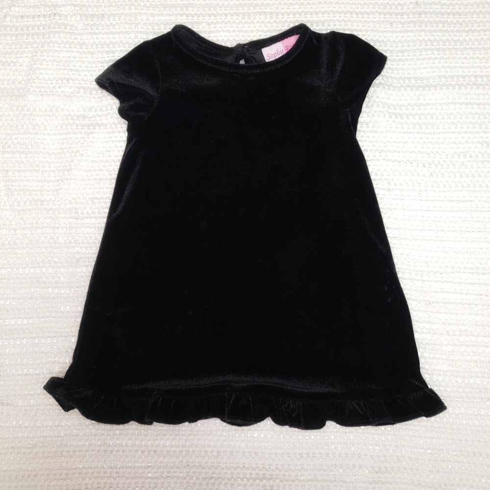 Girls Velvet Dress
